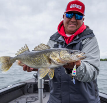 Walleye Fishing Lake Erie's Tributaries for Spring Walleye